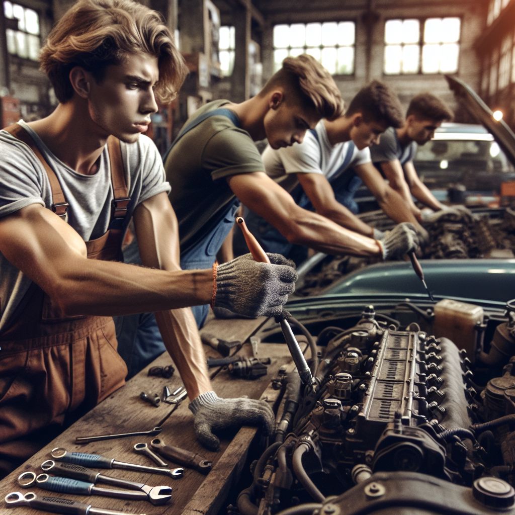 Autoopravář Junior 2024 v Chomutově