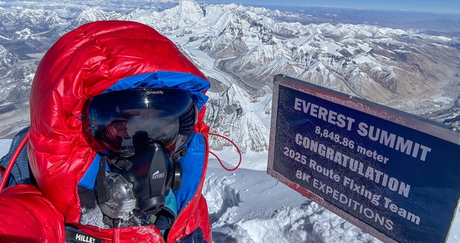 Karel Abraham pokořil Mount Everest za 12 dní!