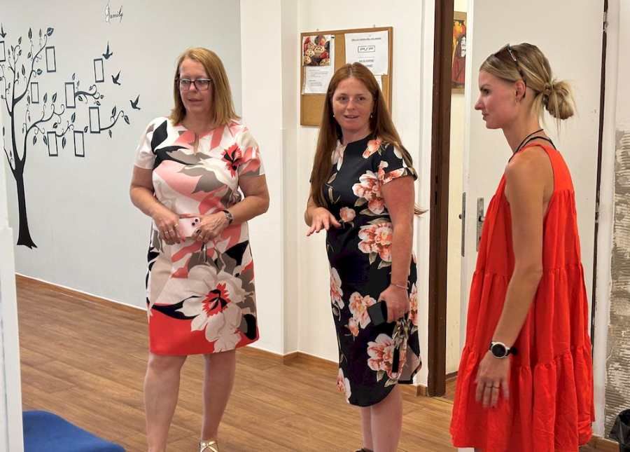 Náměstkyně Zalabáková si prohlédla podmínky v dětských domovech na Teplicku