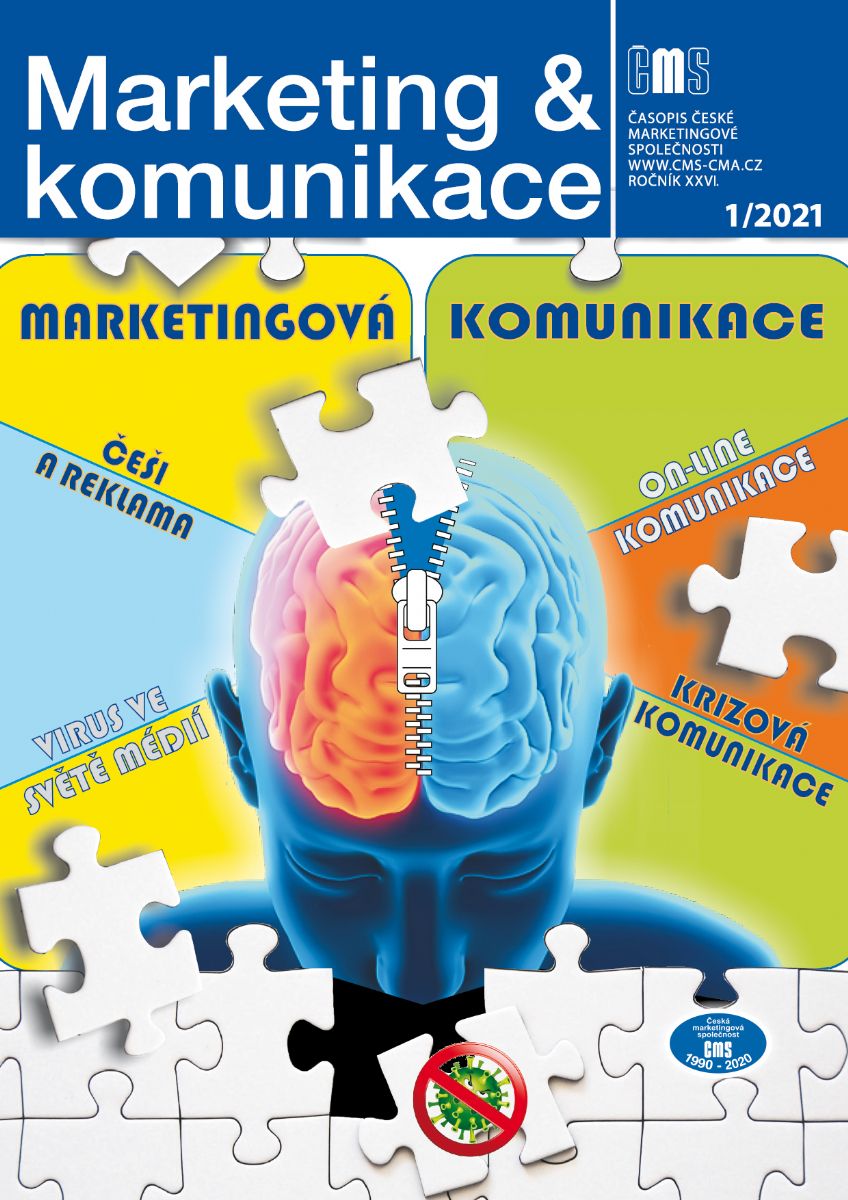 Právě vyšlo číslo 1/2021 časopisu Marketing a komunikace