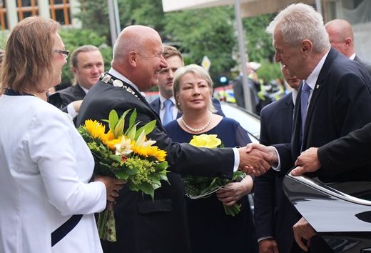 obrázek: Prezident Miloš Zeman navštívil již pošesté Ústecký kraj
