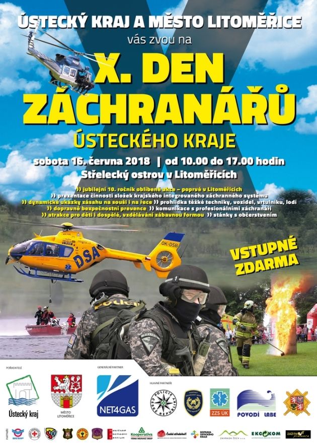 obrázek: Přijďe se podívat na Den záchranářů Ústeckého kraje!