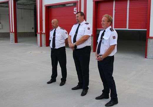 obrázek: Stavbu nové haly ve stanici HZS Ústí nad Labem – Všebořice podpořil Ústecký kraj