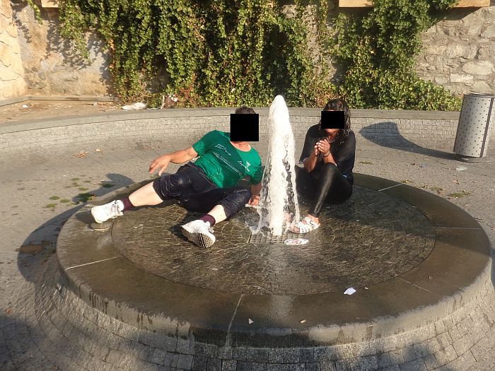 obrázek: Strážníci kontrolovali čistotu u popelnic