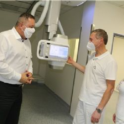 Krajská zdravotní zprovoznila na infekčním oddělení ústecké Masarykovy nemocnice rentgen
