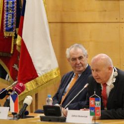 Začala třídenní návštěva prezidenta Miloše Zemana v Ústeckém kraji