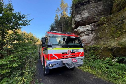 obrázek:Hasiči z Česka a Německa procvičí spolupráci při lesních požárech v Českém Švýcarsku