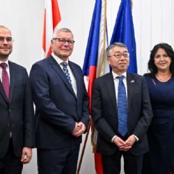 Japonský velvyslanec v Ústí nad Labem jednal o vysokorychlostní trati a investicích