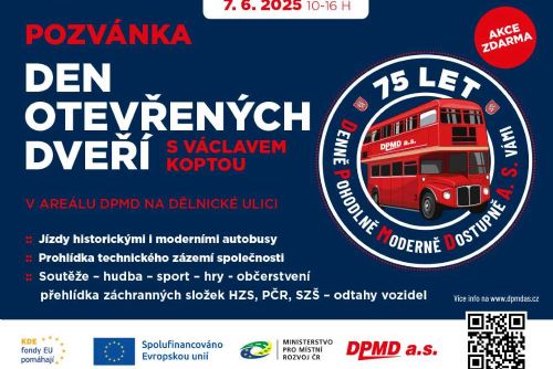 Foto: Děčínský dopravní podnik slaví 75 let: Den otevřených dveří s bohatým programem