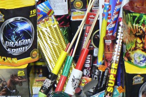 obrázek:ČOI v Ústí zavřela stánek s 283 kg pyrotechniky, povolených je 80kg