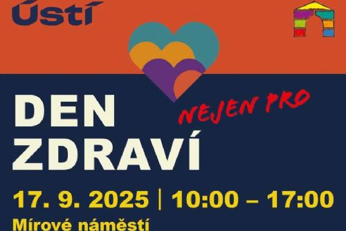 obrázek:Ústí nad Labem oslaví zdraví a mobilitu na Mírovém náměstí