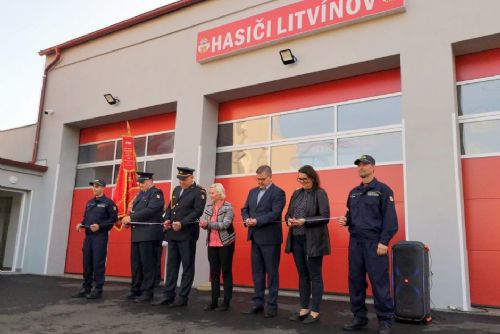 obrázek:Dobrovolní hasiči v Litvínově mají nové technické zázemí